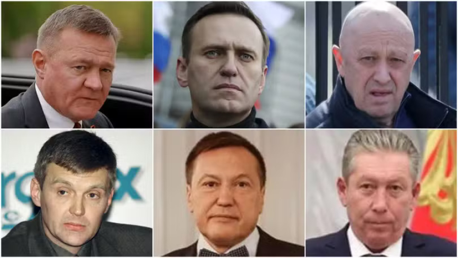 Aliados de Putin mortos