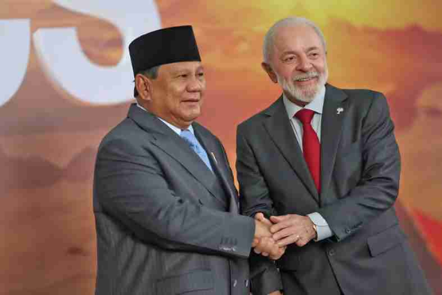 Lula recebe Prabowo no Planalto